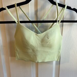 Women's Light Green Strappy Bralette